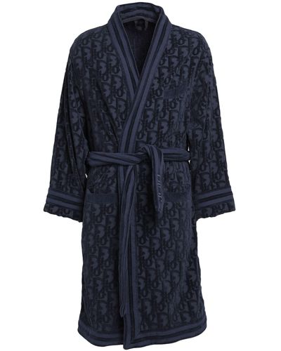 Dior Dressing Gown Or Bathrobe - Blue