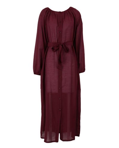 Essentiel Antwerp Long Dress - Purple