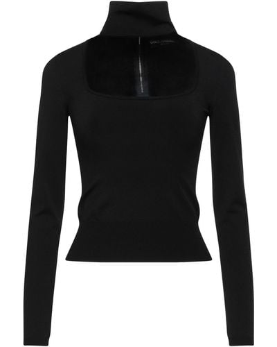 Dolce & Gabbana Rollkragenpullover - Schwarz