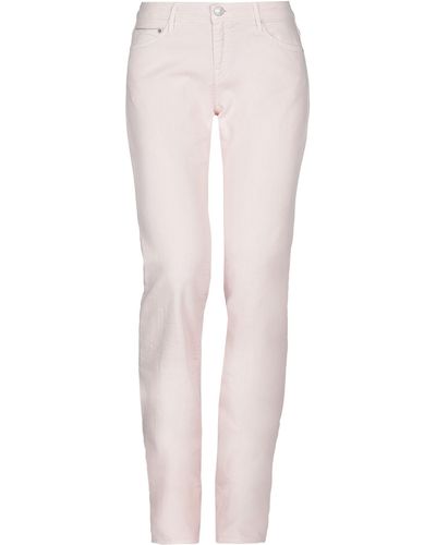 Care Label Denim Trousers - Pink
