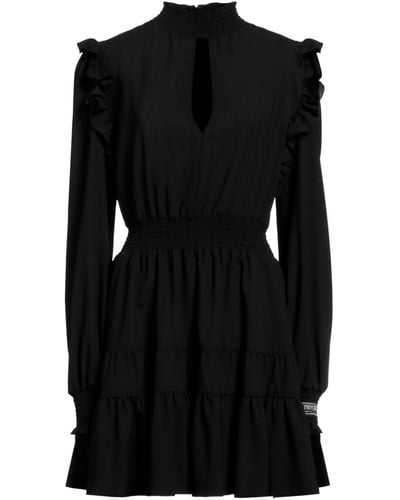 Versace Mini Dress Polyester - Black