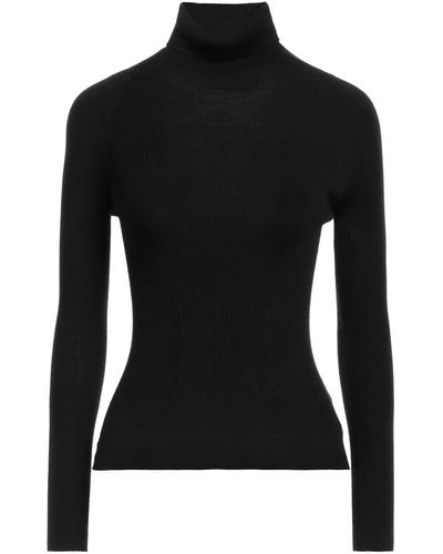 Gentry Portofino Turtleneck - Black