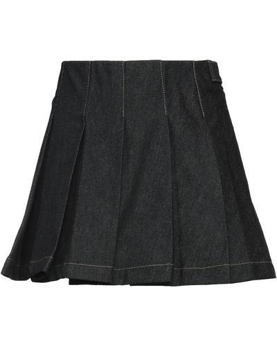 REMAIN Birger Christensen Denim Skirt - Black