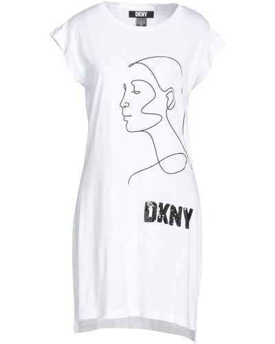 DKNY Short Dress - White