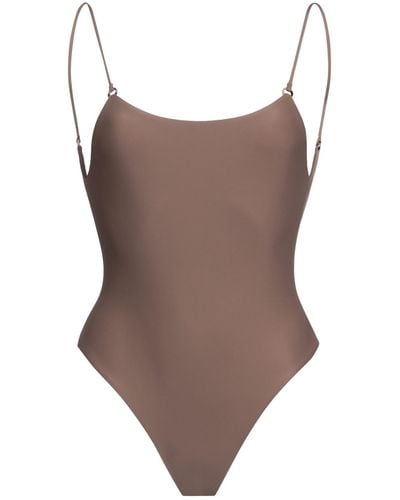 JADE Swim One-piece Swimsuit - Brown