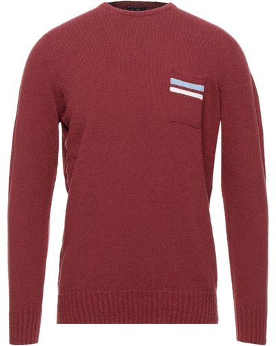 04651/A TRIP IN A BAG Pullover - Rouge