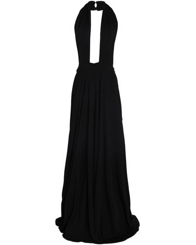 Alaïa Maxi Dress Viscose, Polyamide - Black