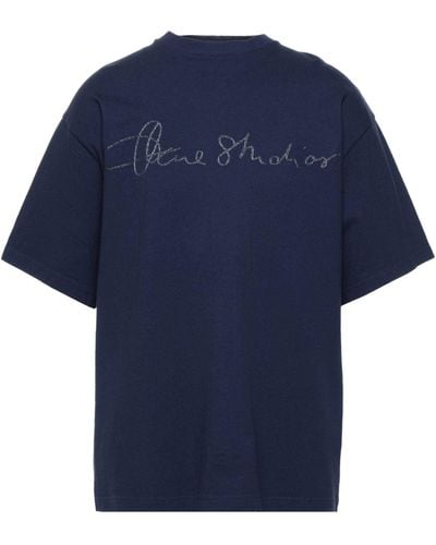 Acne Studios T-shirt - Blu