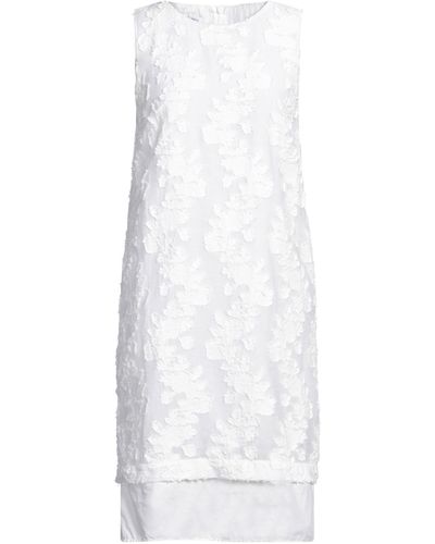 Piu & Piu Midi Dress - White