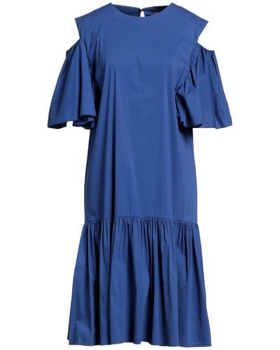 D.exterior Midi Dress - Blue