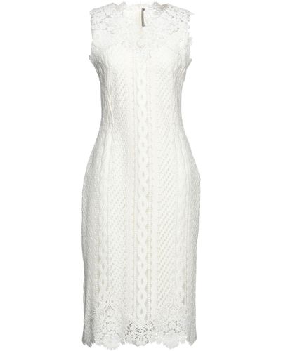 Ermanno Scervino Vestito Midi - Bianco