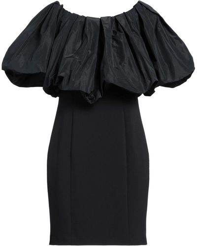 Pinko Mini Dress Polyester, Elastane - Black