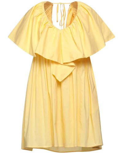 Jijil Mini-Kleid - Gelb