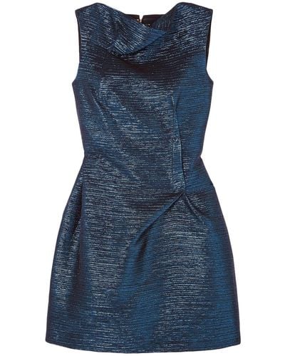 Roland Mouret Mini Dress - Blue