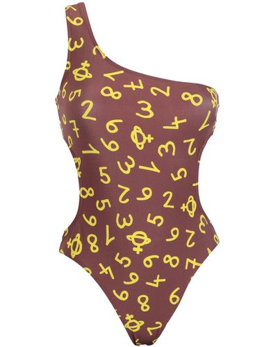 Vivienne Westwood One-piece Swimsuit - Brown