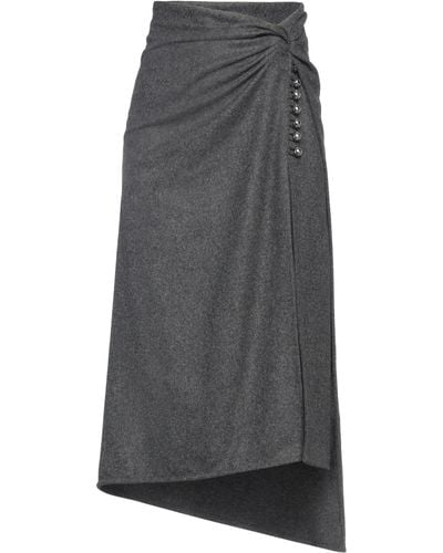 Rabanne Midi Skirt - Grey