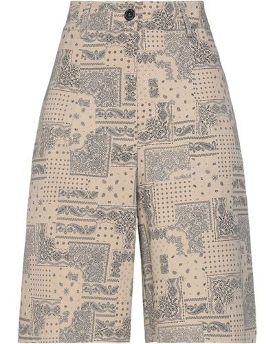 ViCOLO Camel Shorts & Bermuda Shorts Cotton, Elastane - Blue