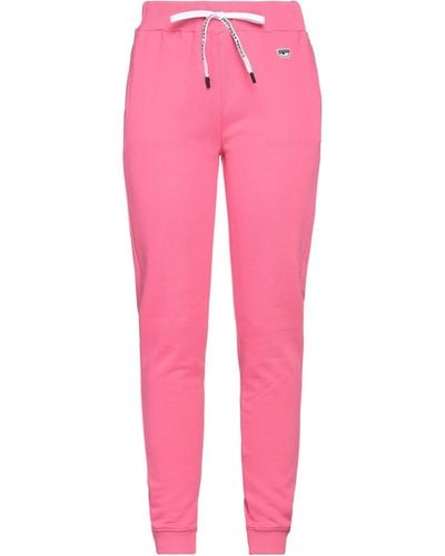 Chiara Ferragni Trousers Cotton - Pink