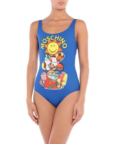 Moschino One-piece Swimsuit - Blue