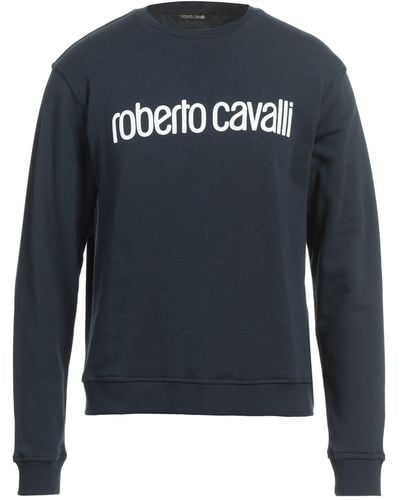 Roberto Cavalli Sweat-shirt - Bleu