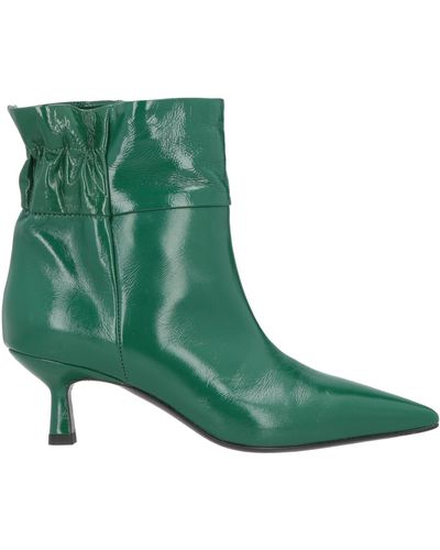 Erika Cavallini Semi Couture Ankle Boots - Green