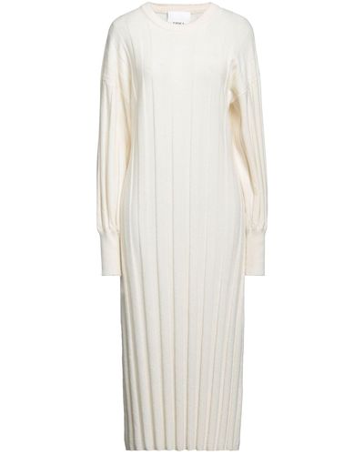 Erika Cavallini Semi Couture Midi Dress - White