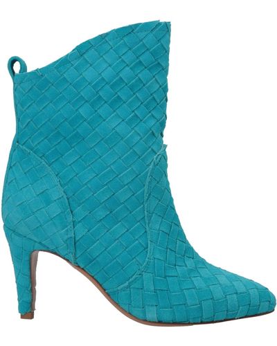 The Seller Ankle Boots - Blue