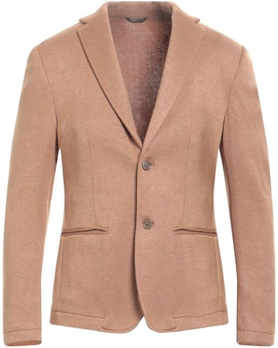 Grey Daniele Alessandrini Blazer - Natural