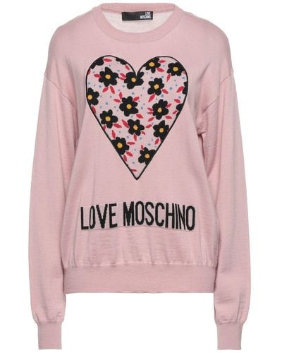 Love Moschino Pullover - Rosa