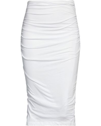 James Perse Midi Skirt - White