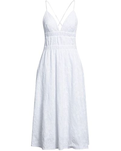 Imperial Midi Dress - White
