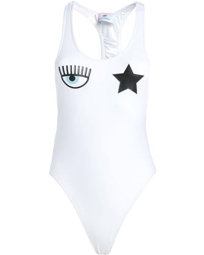 Chiara Ferragni One-piece Swimsuit - White