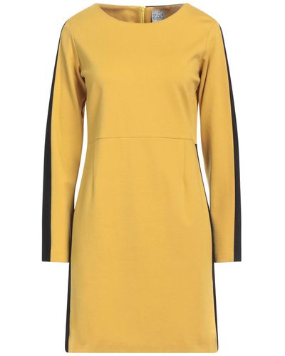 Zoe Mini Dress Viscose, Nylon, Elastane - Yellow