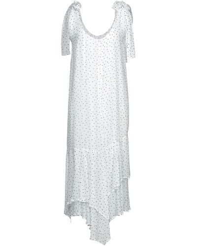 EMMA & GAIA Midi-Kleid - Weiß