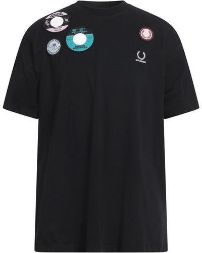 Fred Perry T-shirts - Schwarz
