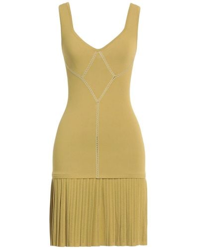Alaïa Mini Dress - Yellow