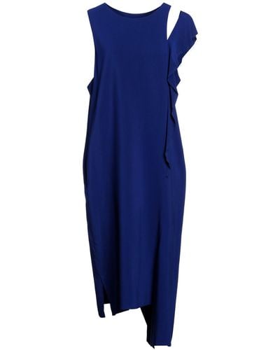Y's Yohji Yamamoto Midi Dress - Blue