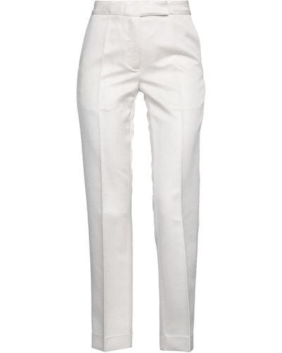 Sa Su Phi Pants Wool, Silk - White