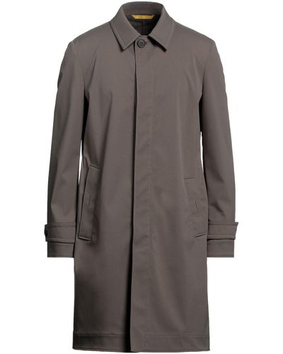Canali Overcoat & Trench Coat - Gray