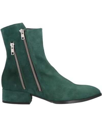 Marian Ankle Boots - Green