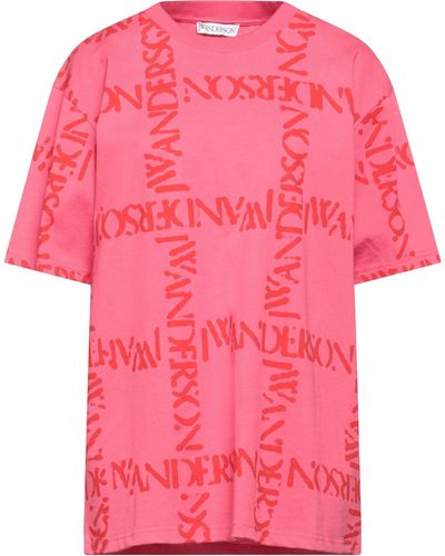 JW Anderson Camiseta - Rosa
