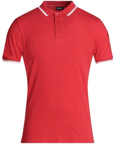 Blauer Polo Shirt - Red