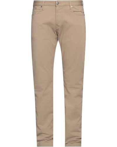 Armani Jeans Casual Trousers - Natural