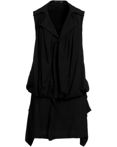 Yohji Yamamoto Short Dress - Black