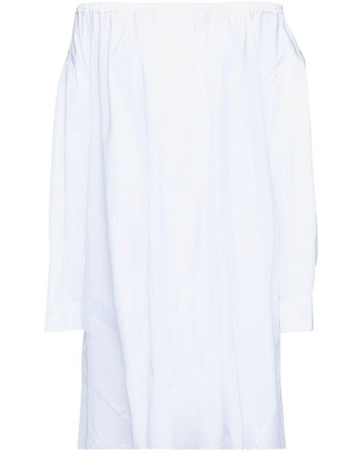 Grifoni Mini Dress Acetate, Silk - White