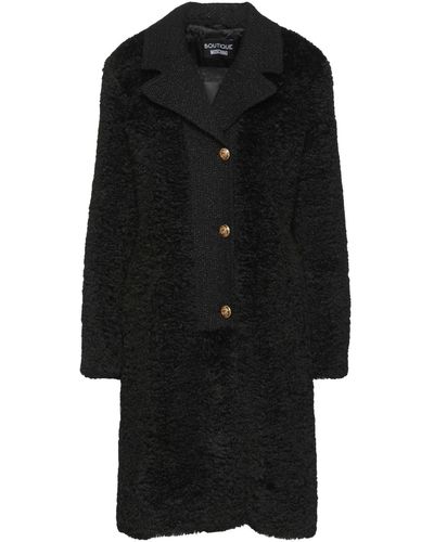Boutique Moschino Teddy Coat - Black