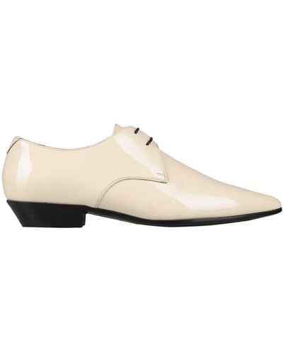 Saint Laurent Lace-up Shoes - White