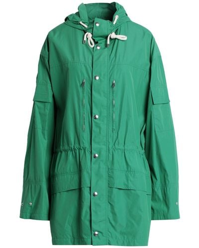 Plan C Overcoat & Trench Coat - Green