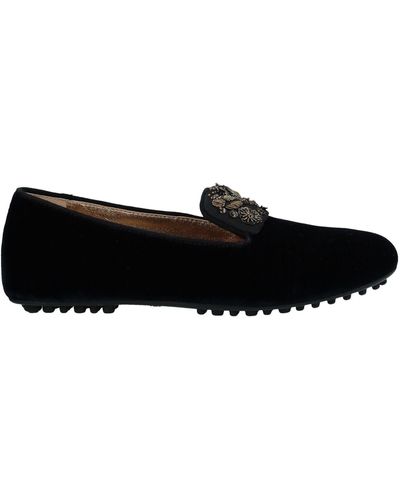 Car Shoe Loafers - Black