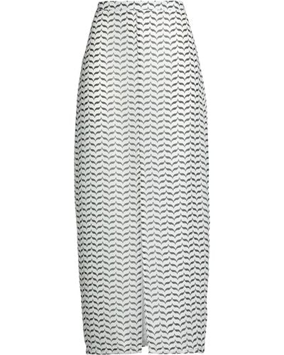 Silvian Heach Long Skirt - White